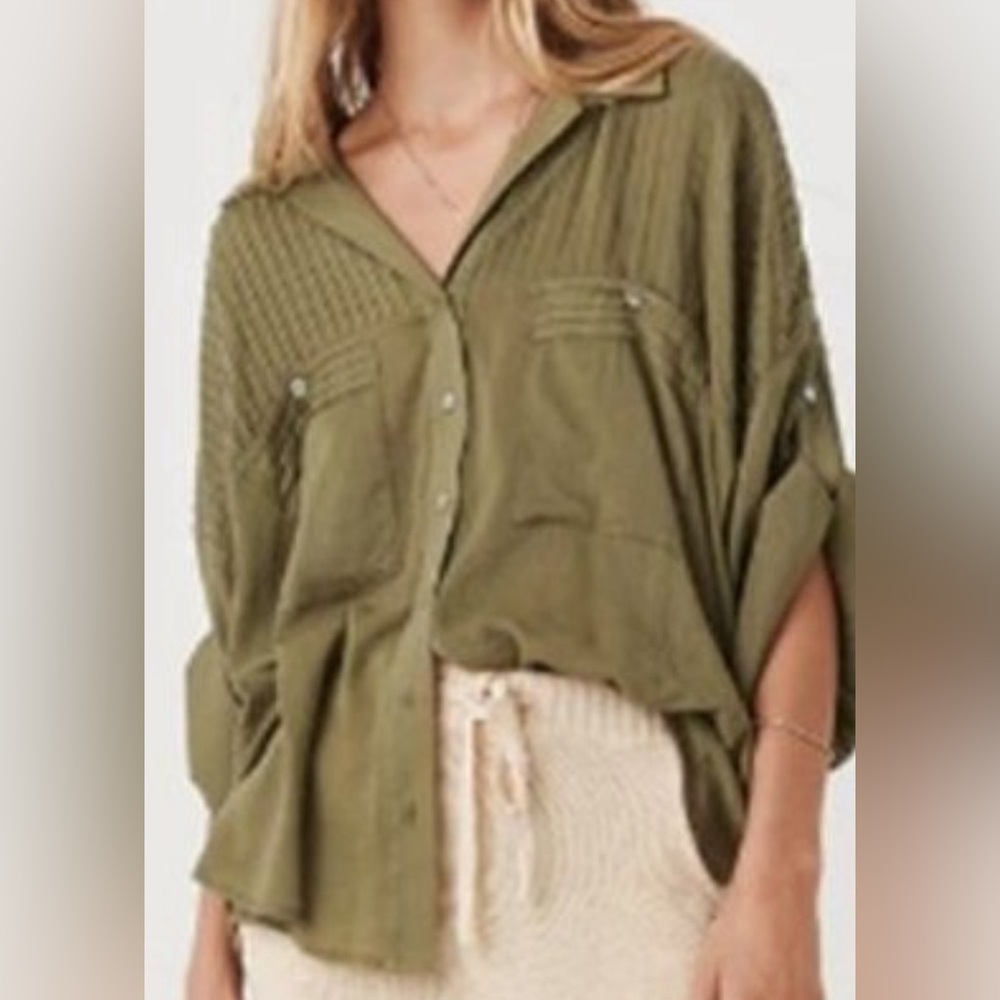 Spell and the gypsy “Linda “ blouse size, large, perfect, and Prestine